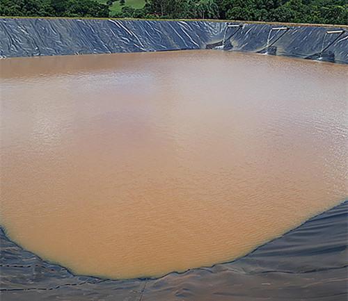 Slurry Lagoon Lining 1.0mm Thick HDPE Geomembrane 5