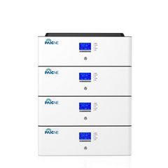 Stacked home energy storage system for photovoltaic power generation batteries