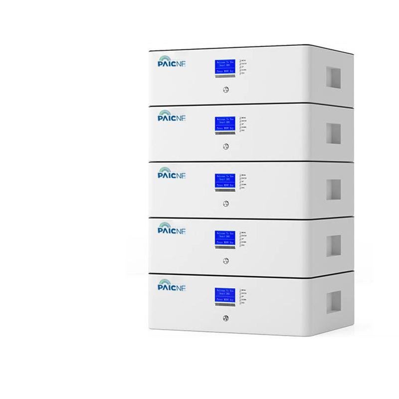 Stacked 400ah lithium battery 48V household energy storage system 2