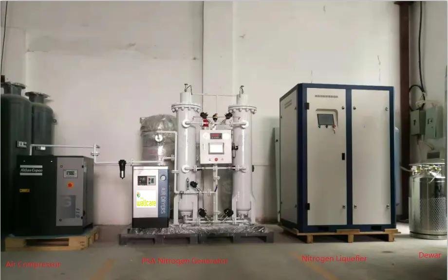 Psa Plant Liquid Nitrogen Generator Nitrogen Generating Production Machine 5