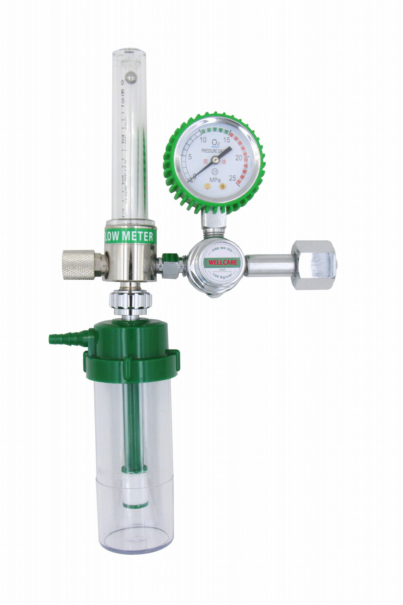 Wall Mounted Medical Oxygen Regulator Double Flow Meter  5