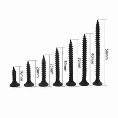 Drywall Screws coarse/ fine thread 1022A with black