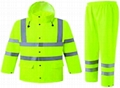 Waterproof  190T Polyester/pvc rainwear