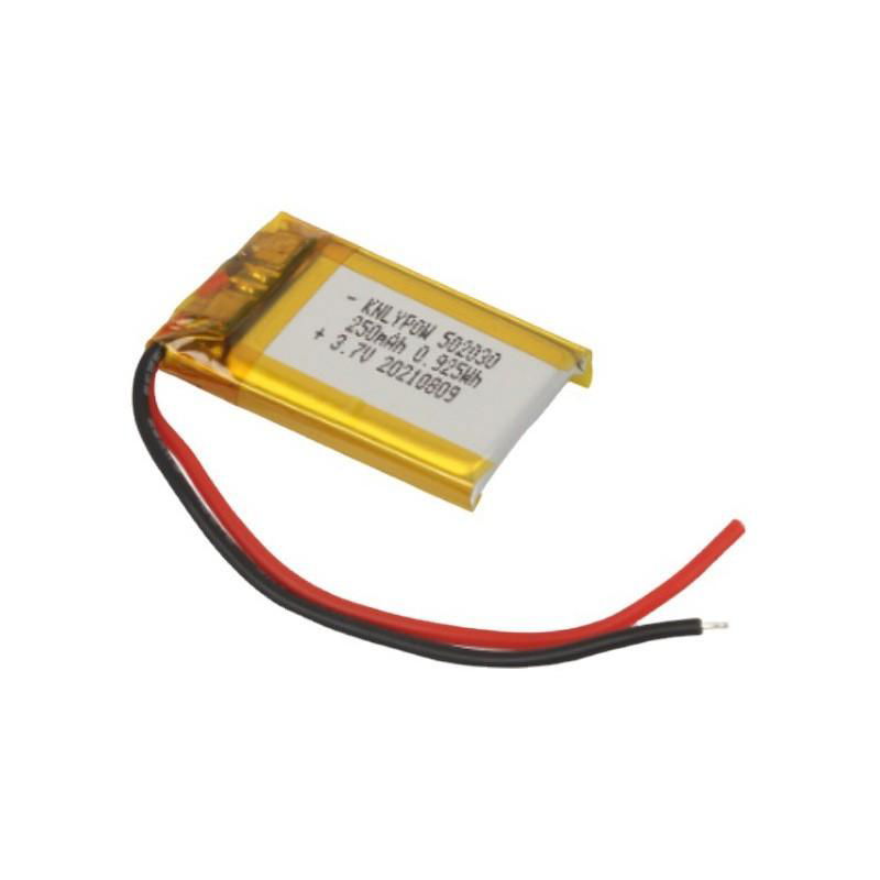 502030 3.8V 250mah polymer lithium battery 3