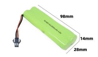 AA5 battery 3.6V4.8V7.2V9.6V12V 2600mAh nickel hydrogen battery pack 5