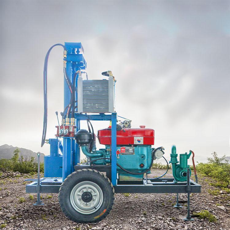 Small portable water well drilling rigs borehole machine for sale