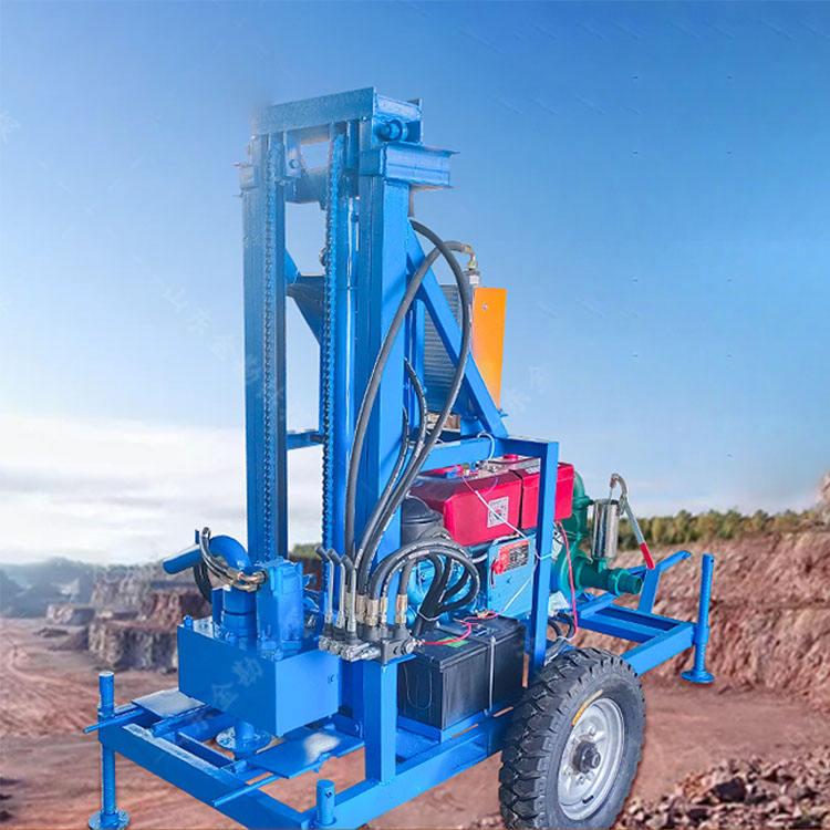 Small portable water well drilling rigs borehole machine for sale 2