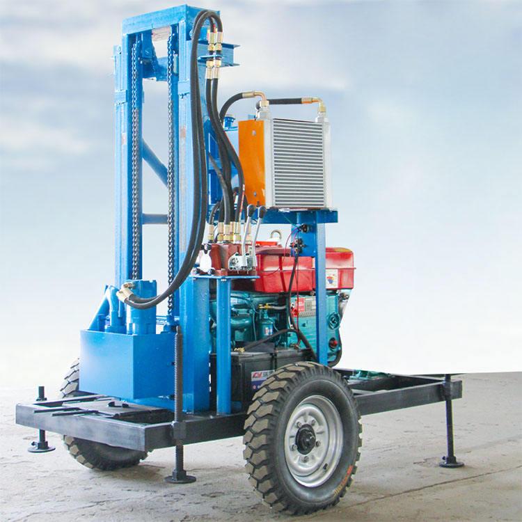 Small portable water well drilling rigs borehole machine for sale 4