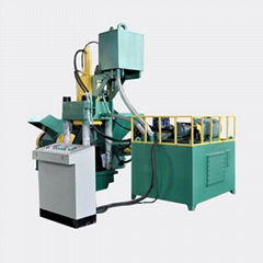 metal shaving chips briquette making machine