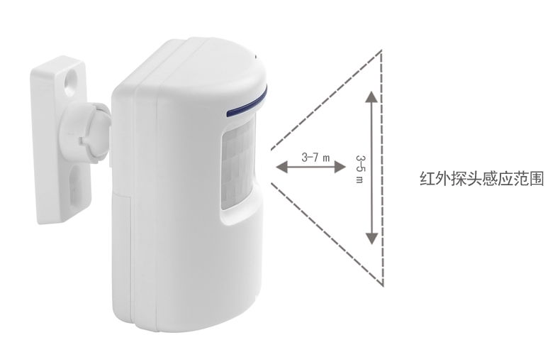 亞馬遜家用無線感應智能門鈴 迎賓器 一拖一家用無線門鈴 4