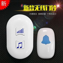 Wireless digital doorbell with 38 music