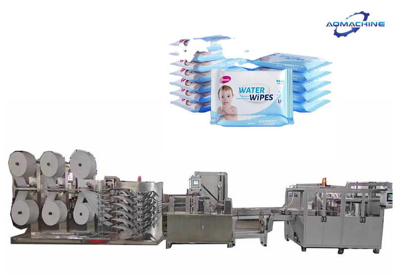 Automatic Medical Alcohol Towel Wet Tissue machine 2