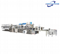 Nonwoven dust bag machine