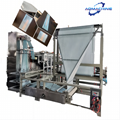 Disposable bed sheet making and packaging machine