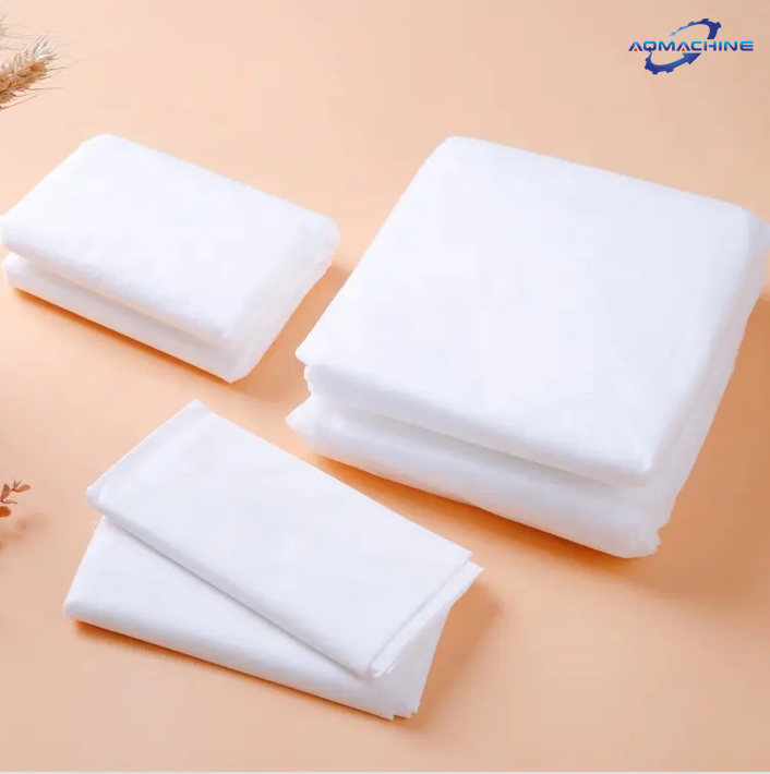 Disposable Waterproof Spa Bed Cover Massage Bed Sheet Making Machine with Round  4