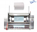 Nonwoven slitting and rewinding machine 1