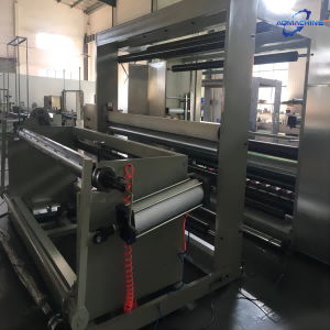 Nonwoven slitting and rewinding machine 2