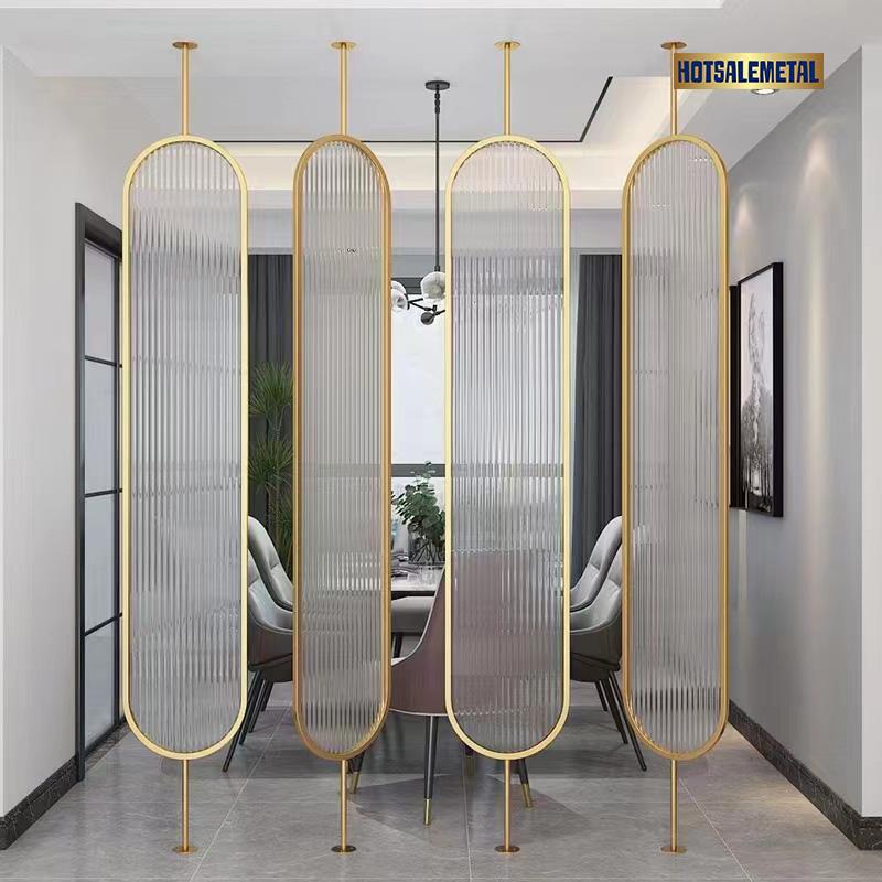 Laser cut room divider modern stainless steel screen factory directly sale  4