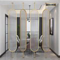 Laser cut room divider modern stainless steel screen factory directly sale  4