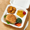 Disposable Eco-Friendly Compostable Biodegradable Clamshell Container Lunch Box 5
