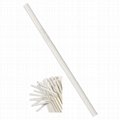 Flexible Bendable  Eco Friendly Biodegradable Hot And Cold Paper Straws 