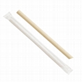 Disposable Recyclable Compostable Boba Biodegradable Beveled PLA Straws