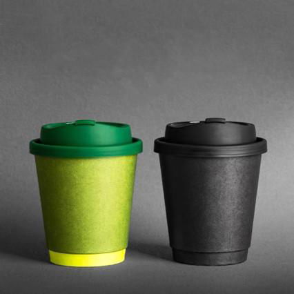 Disposable biodegradable double wall Christmas cup/hot drink coffee cup 3