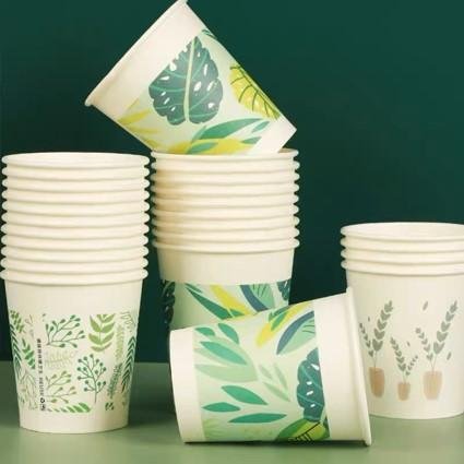 Disposable biodegradable double wall Christmas cup/hot drink coffee cup 4