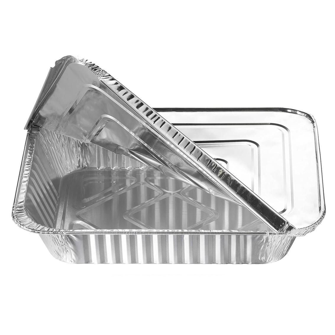 High thermal conductivity aluminum pan/foil food container/ container with lid 2