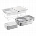 Full Size buffet  food warmer wire rack & chafing dish rack set