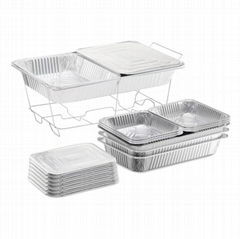 Full Size buffet  food warmer wire rack & chafing dish rack set