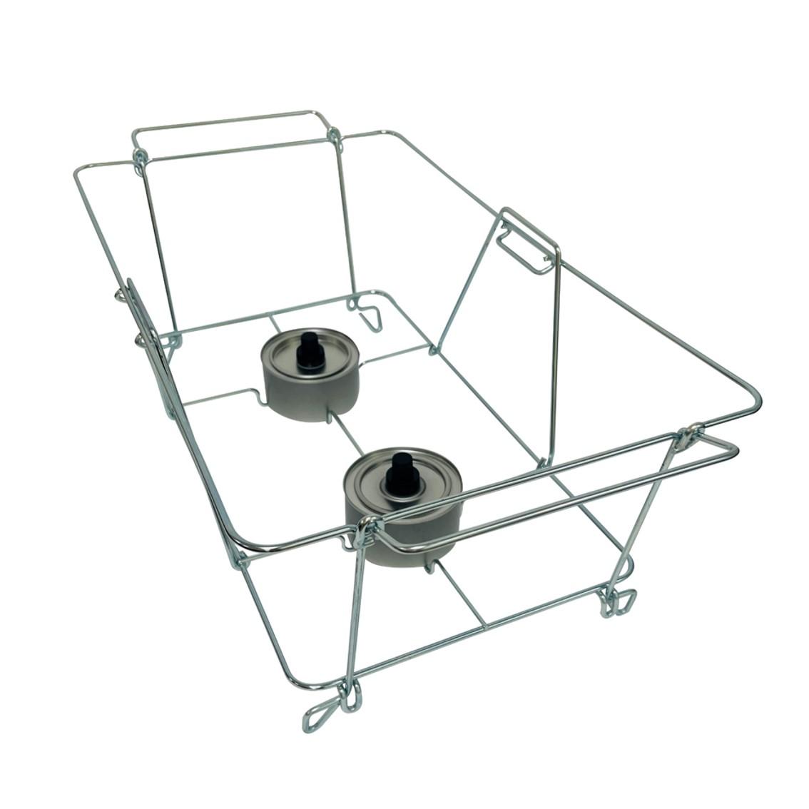 Full Size buffet food warmer wire rack & chafing dish rack set LD