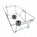 Full Size buffet  food warmer wire rack & chafing dish rack set