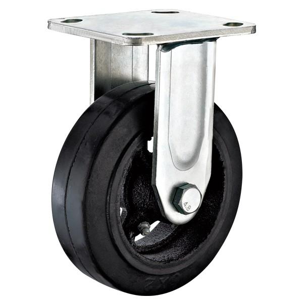 Heavy-duty caster with Rubber on Steel Rim Wheel-Rolling Technologies 2