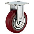 Heavy-duty Caster with Polyurethane on Polyolefin Wheels 1