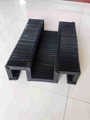 Telescopic dust cover of nylon cloth for
