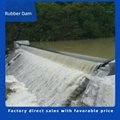 Inflatable rubber dam, water-filled rubber dam, spoiler rubber dam