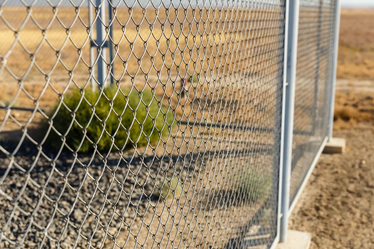 PVC Chain Link Fence 2