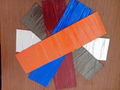 Colored aluminum faced Self-adhesive bituminous sealing tape for shingles 