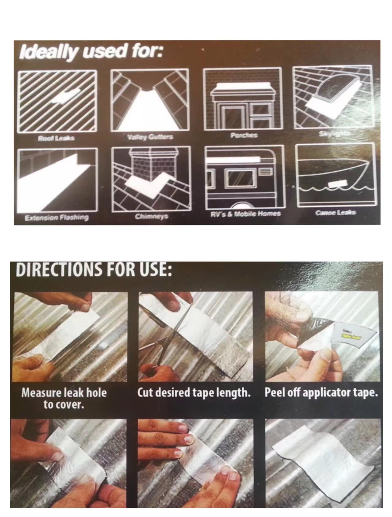 Self-adhesive bitumen flashing tape 5