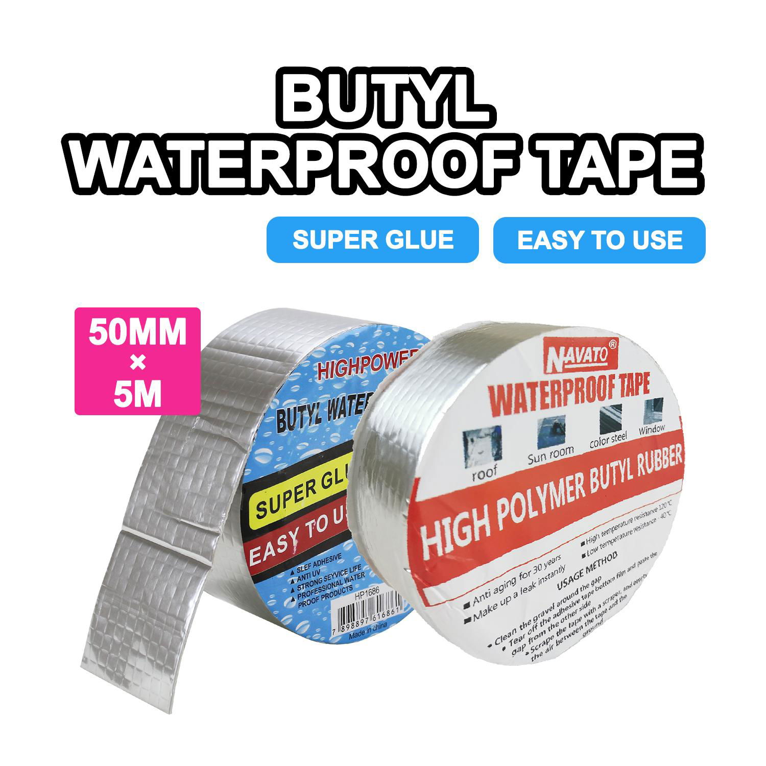 Waterproof tape butyl tape 2