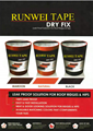 Roof tape/ dry fix leak proof solution for roof ridges & hips