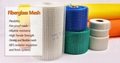 Fiberglass Mesh Protects Plaster Layer Surface From Cracking