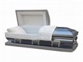 Funeral metal coffin