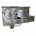 Stainless steel luxury autopsy station side cabinet (double person) 1