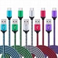5Pack 6ft Fast USB Type C Cable Phone Charger Cord Compatible for Samsung Galaxy 1