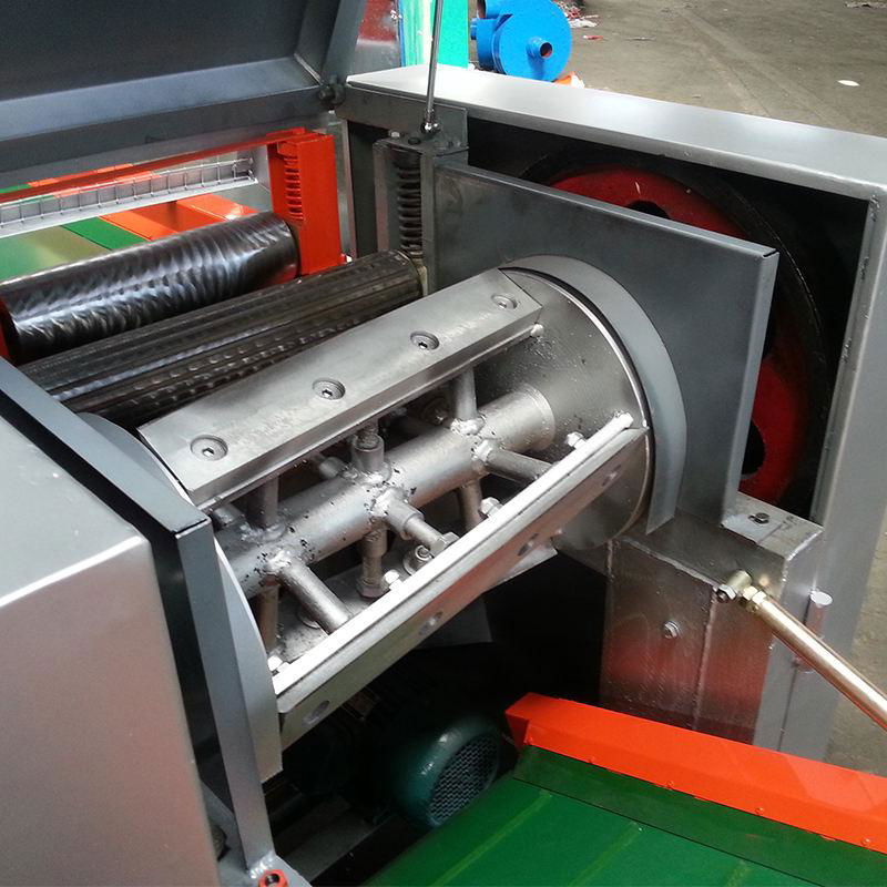  fabric cutting guillotine machine/waste paper recycling equipment/fabric crushe 4