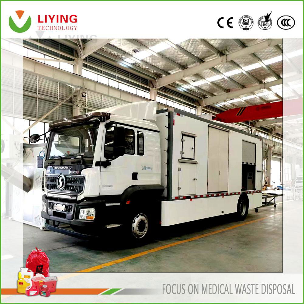 Medical waste disinfection vehicle 2