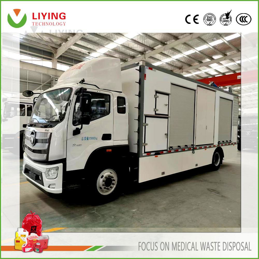 Medical waste disinfection vehicle 3