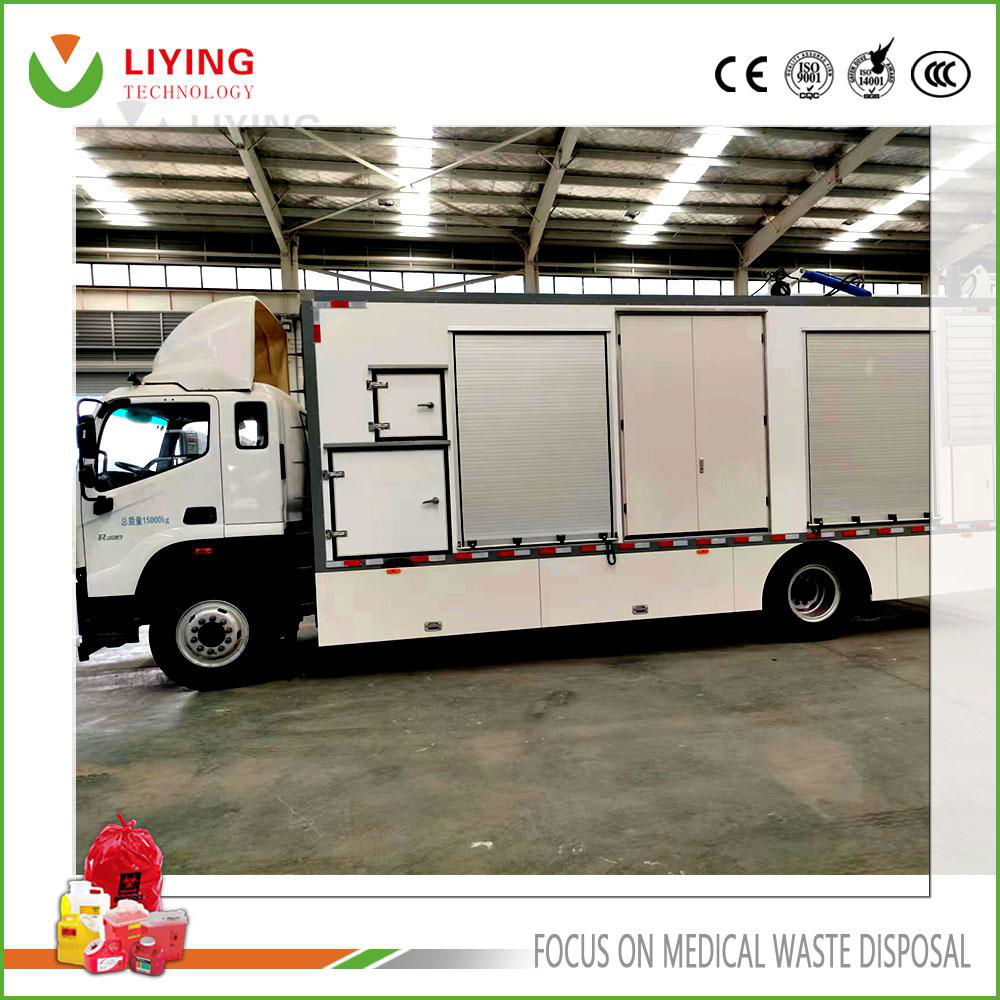 Medical waste disinfection vehicle 4
